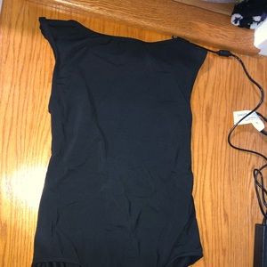 Black Capezio High Neck Leotard